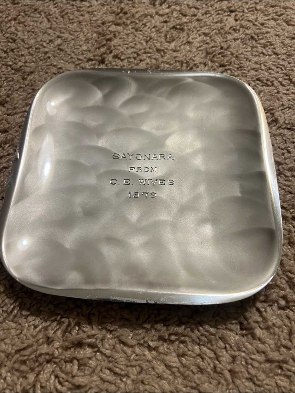 Vintage Moben Pearlized Silverware with rare Japanese inscription.